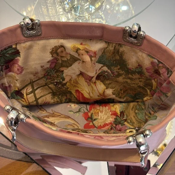 BRIGHTON Jodi Bag - pink Leather/REVERSIBLE